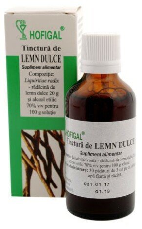 Tinctura de lemn dulce - 50 ml